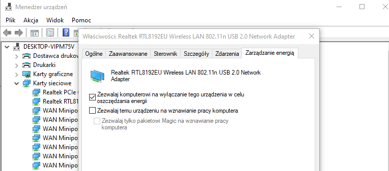 Zarządzanie energią - serwis komputerowy Rzeszów